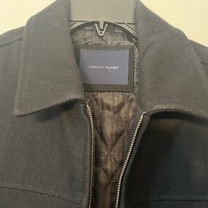 Tommy Hilfiger Black Men’s Wool Jacket